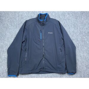 Columbia Men's Evap-Change Softshell Jacket Men's Large‎ Omni Wick Full Zip READ